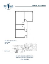 940 S Coast Dr, Costa Mesa, CA for lease Floor Plan- Image 1 of 1