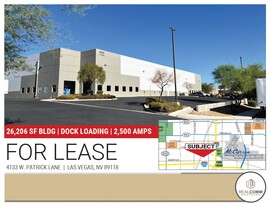 26,206 SF BLDG w/ 2,500 AMPS & DOCK LOADING - Warehouse