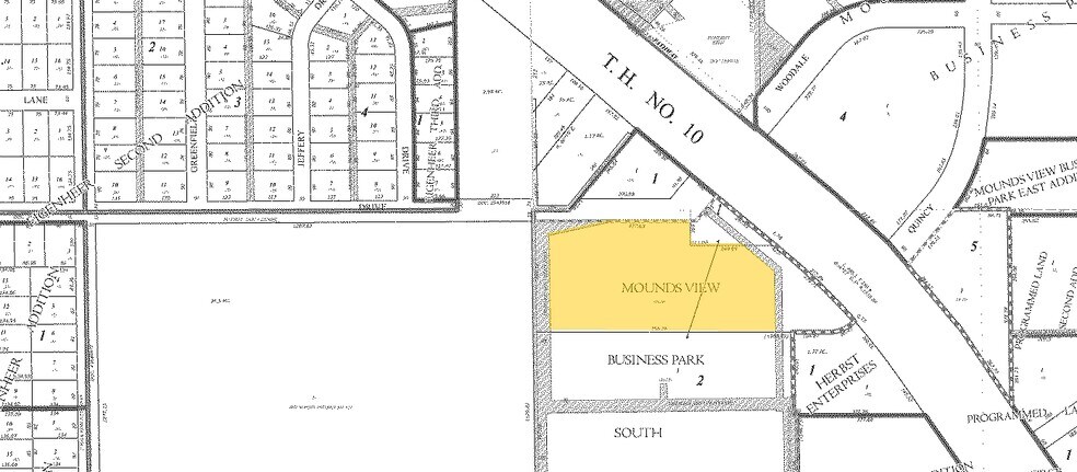 5222-5230 Quincy St, Mounds View, MN à louer - Plan cadastral - Image 3 de 3
