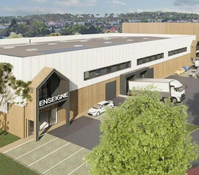 Local d'activités dans Ézanville à vendre - Photo du bâtiment - Image 2 de 12