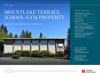 More details for 23607 54th Ave W, Mountlake Terrace, WA - Specialty for Sale