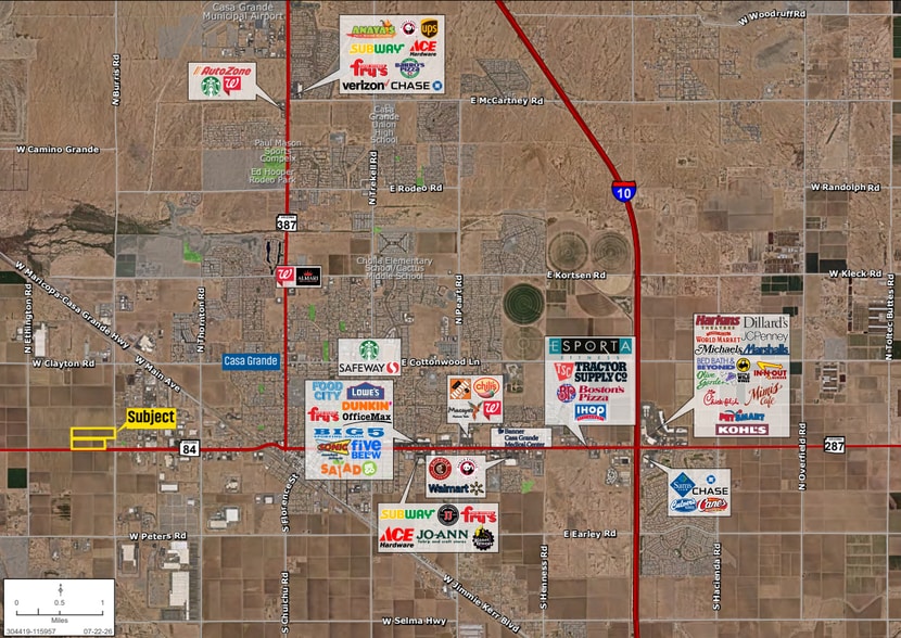W/NWC Highway 84 & Burris Road, Casa Grande, AZ for sale - Building Photo - Image 2 of 11