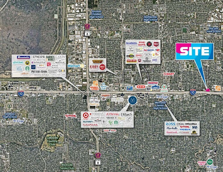 1045 Bingle Rd, Houston, TX à louer - Aérien - Image 2 de 5
