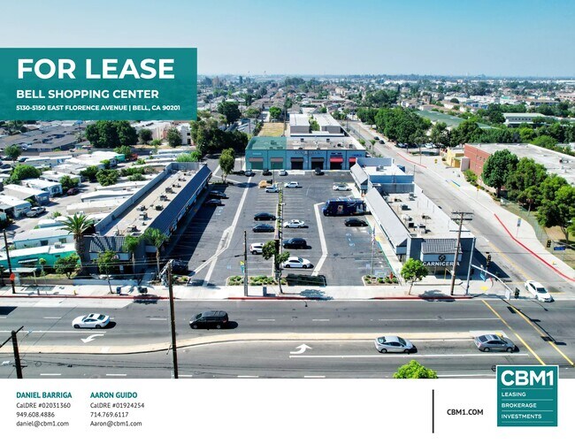 Plus de détails pour 5130 E Florence Ave, Bell, CA - Bureau/Commerce de détail à louer