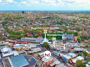 15-17 Regent St, Kogarah, NSW - Aerial  map view