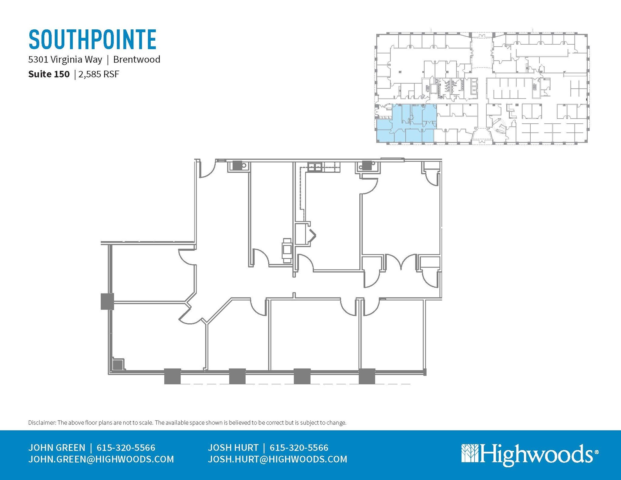 5410 Maryland Way, Brentwood, TN for lease Floor Plan- Image 1 of 1