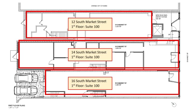 12 S Market St, Troy, OH à louer Plan d’étage- Image 1 de 1