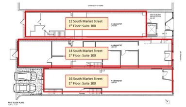 12 S Market St, Troy, OH à louer Plan d’étage- Image 1 de 1
