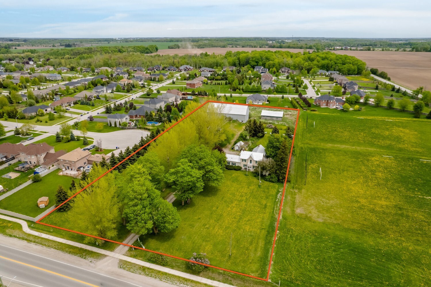 6649 Simcoe County Road 27, Thornton, ON for sale Aerial- Image 1 of 9