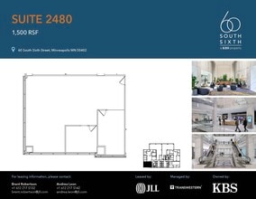 60 S 6th St, Minneapolis, MN à louer Plan d’étage- Image 1 de 1