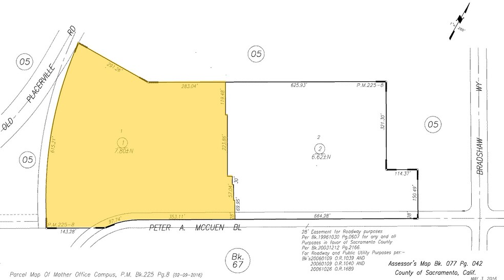 10391 Peter a McCuen Blvd, Mather, CA à louer - Plan cadastral - Image 3 de 5