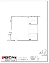 17197 N Laurel Park Dr, Livonia, MI for lease Floor Plan- Image 1 of 2