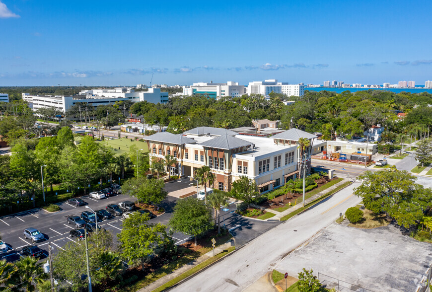 1001 S Fort Harrison Ave, Clearwater, FL for lease - Aerial - Image 3 of 4