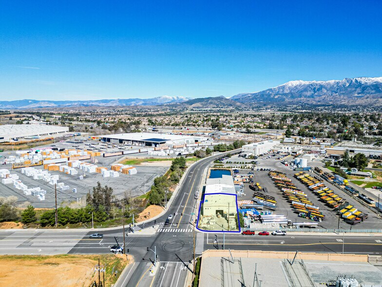 411 Veile Ave, Beaumont, CA for lease - Aerial - Image 3 of 5