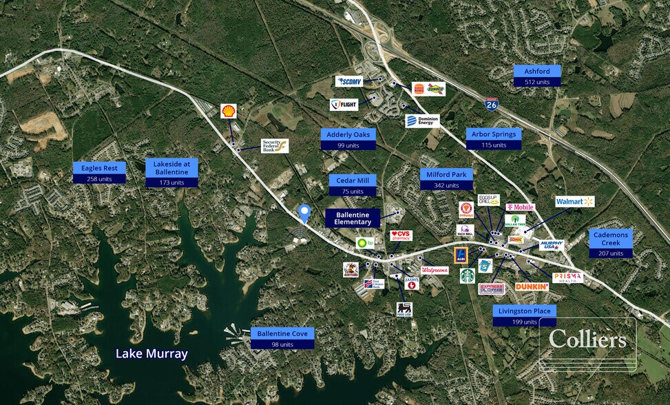 1654 Dutch Fork Rd, Irmo, SC à vendre - Photo du bâtiment - Image 2 de 2