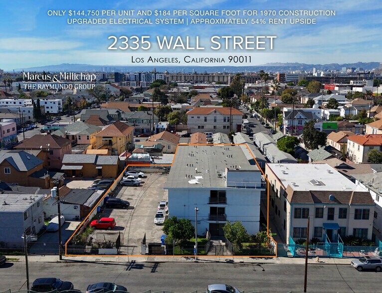 2335 Wall St, Los Angeles, CA à vendre - Photo principale - Image 1 de 10