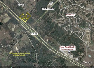 Plus de détails pour 6150 Jones Rd, Bryan, TX - Terrain à vendre