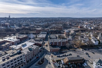 2 Monument Sq, Woonsocket, RI - AERIAL  map view - Image1