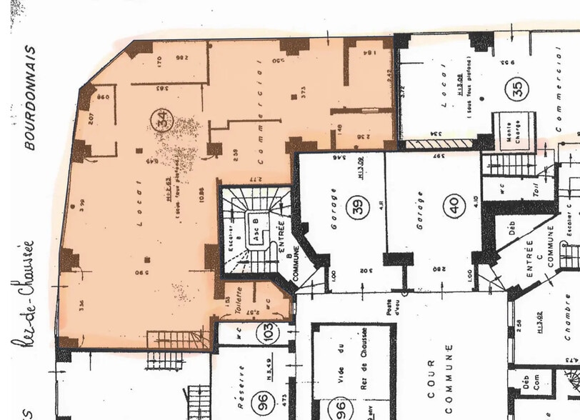 4 Rue Des Bourdonnais, Paris à vendre - Plan d’étage - Image 2 de 3