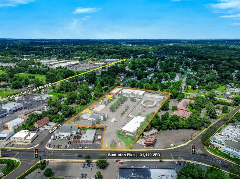 1134 Bustleton Pike, Feasterville Trevose, PA à vendre - Aérien - Image 2 de 15
