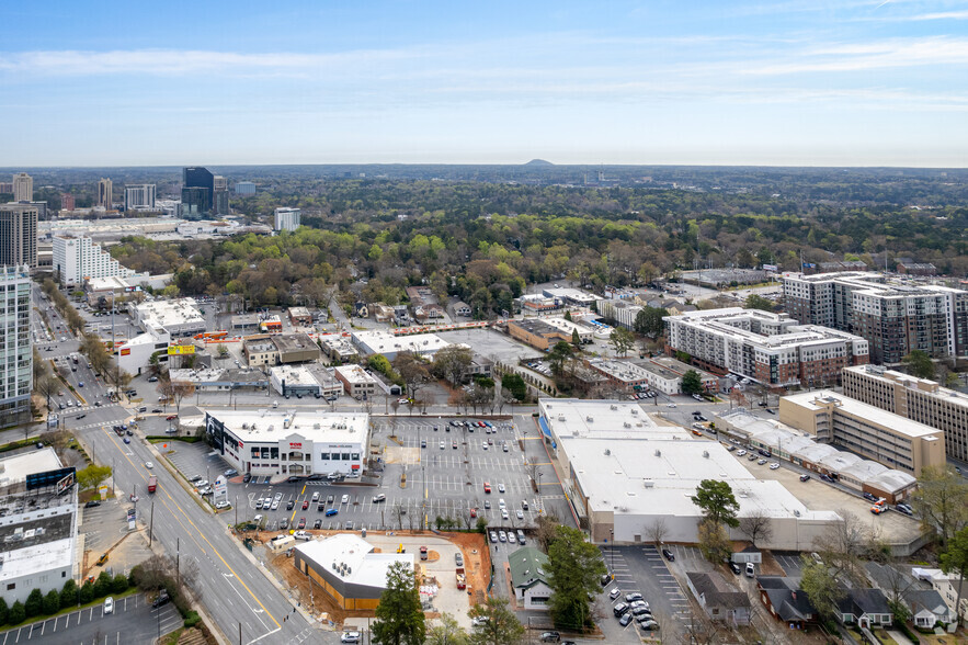 3221 Peachtree Rd NE, Atlanta, GA for lease - Aerial - Image 2 of 3