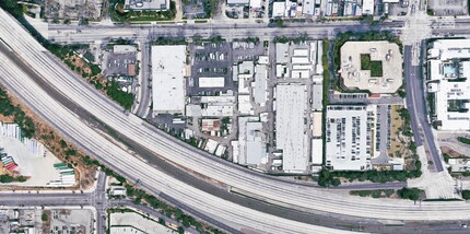 3202 E Foothill Blvd, Pasadena, CA - aerial  map view