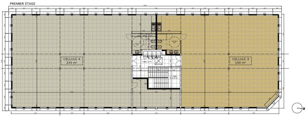 Office in VILLENEUVE-D'ASCQ for lease - Floor Plan - Image 2 of 3