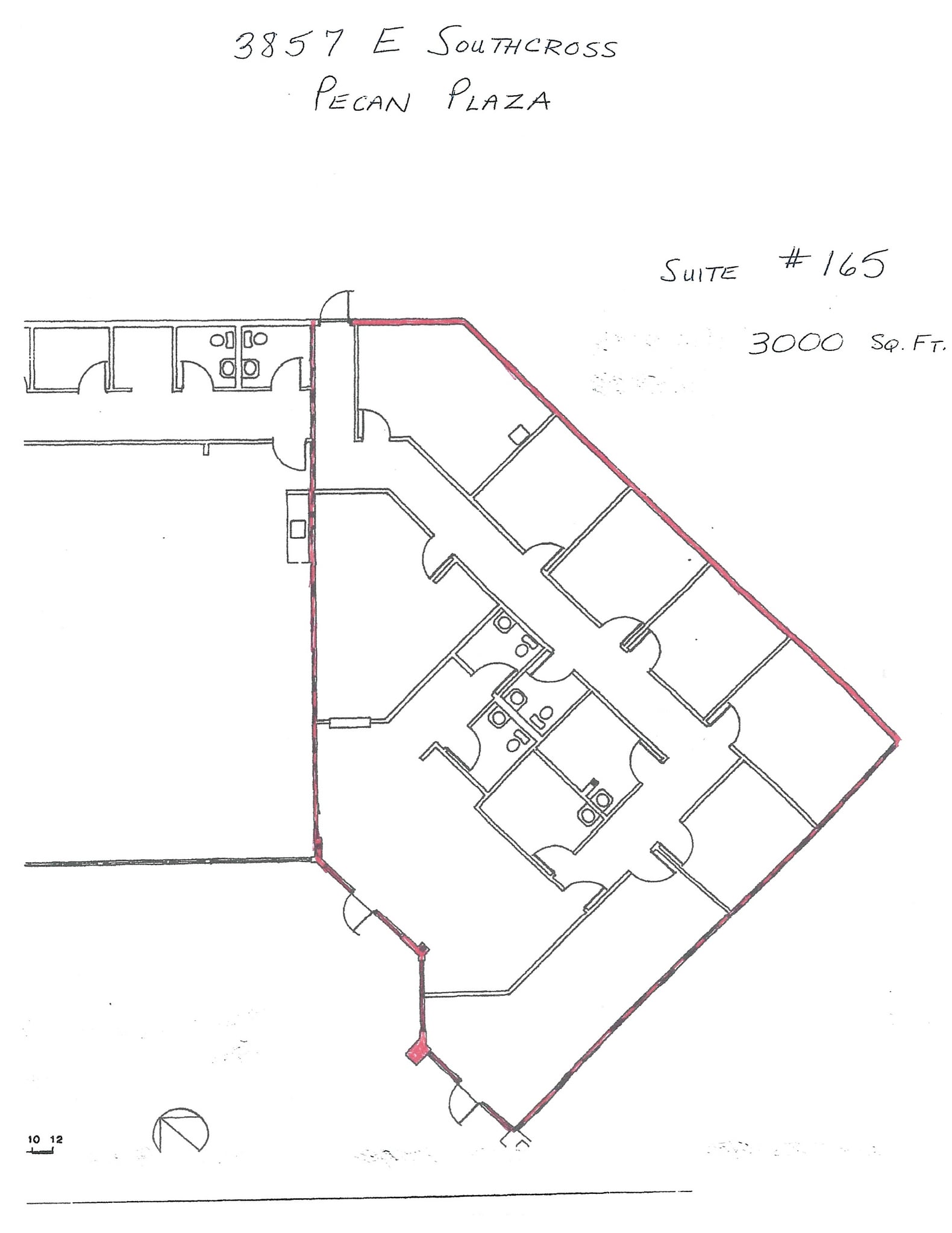 3857 E Southcross Blvd, San Antonio, TX à louer Plan d’étage- Image 1 de 13