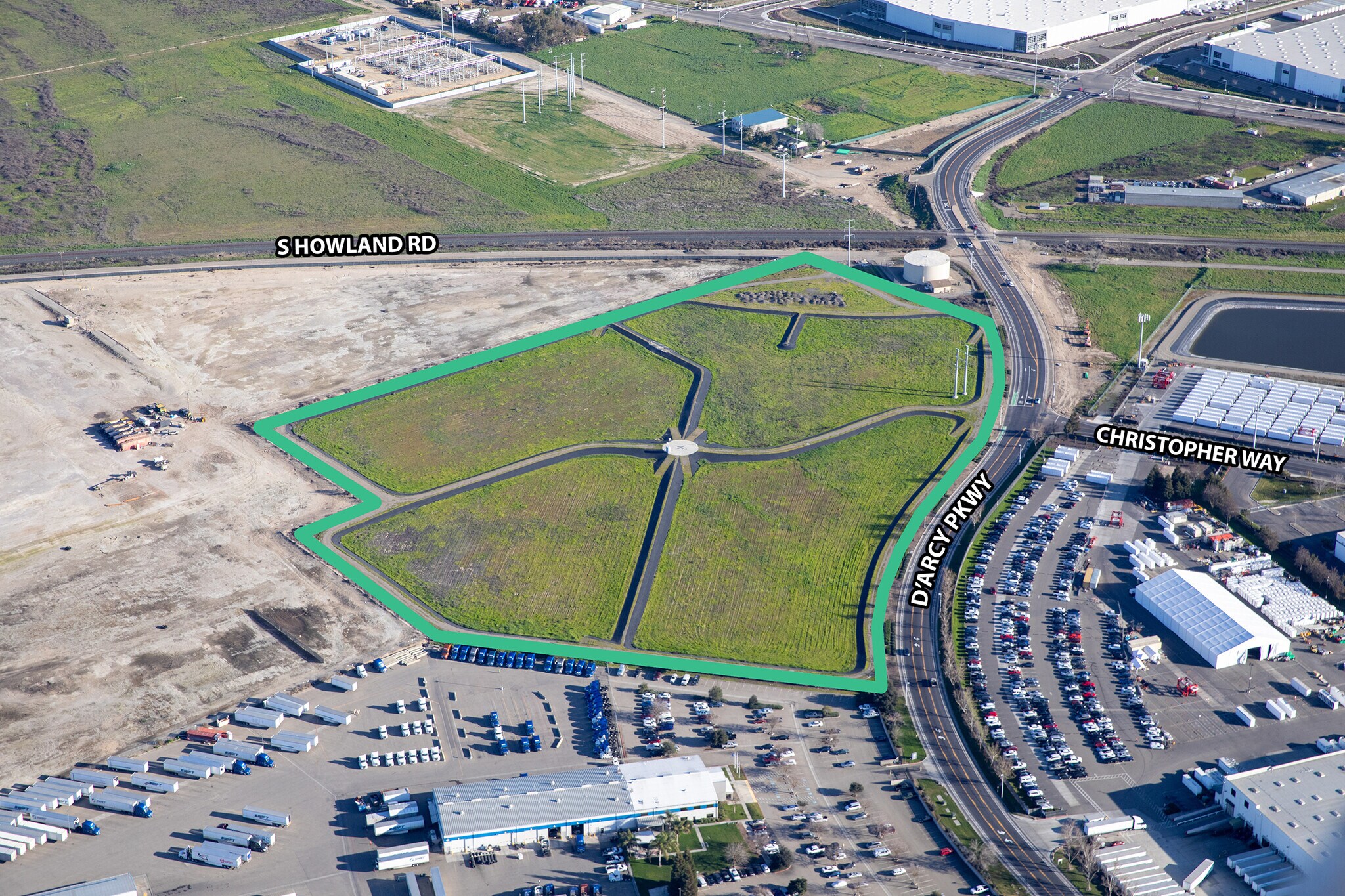 D'Arcy Pkwy & Christopher Way, Lathrop, CA for lease Primary Photo- Image 1 of 3