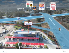 7637 Balboa Ave, San Diego, CA - Aérien  Vue de la carte - Image1