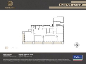 550 Biltmore Way, Coral Gables, FL for lease Floor Plan- Image 1 of 1