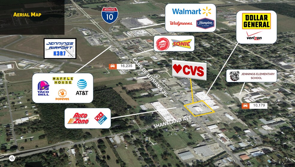 1204 Elton Rd, Jennings, LA à vendre - Photo du bâtiment - Image 3 de 4