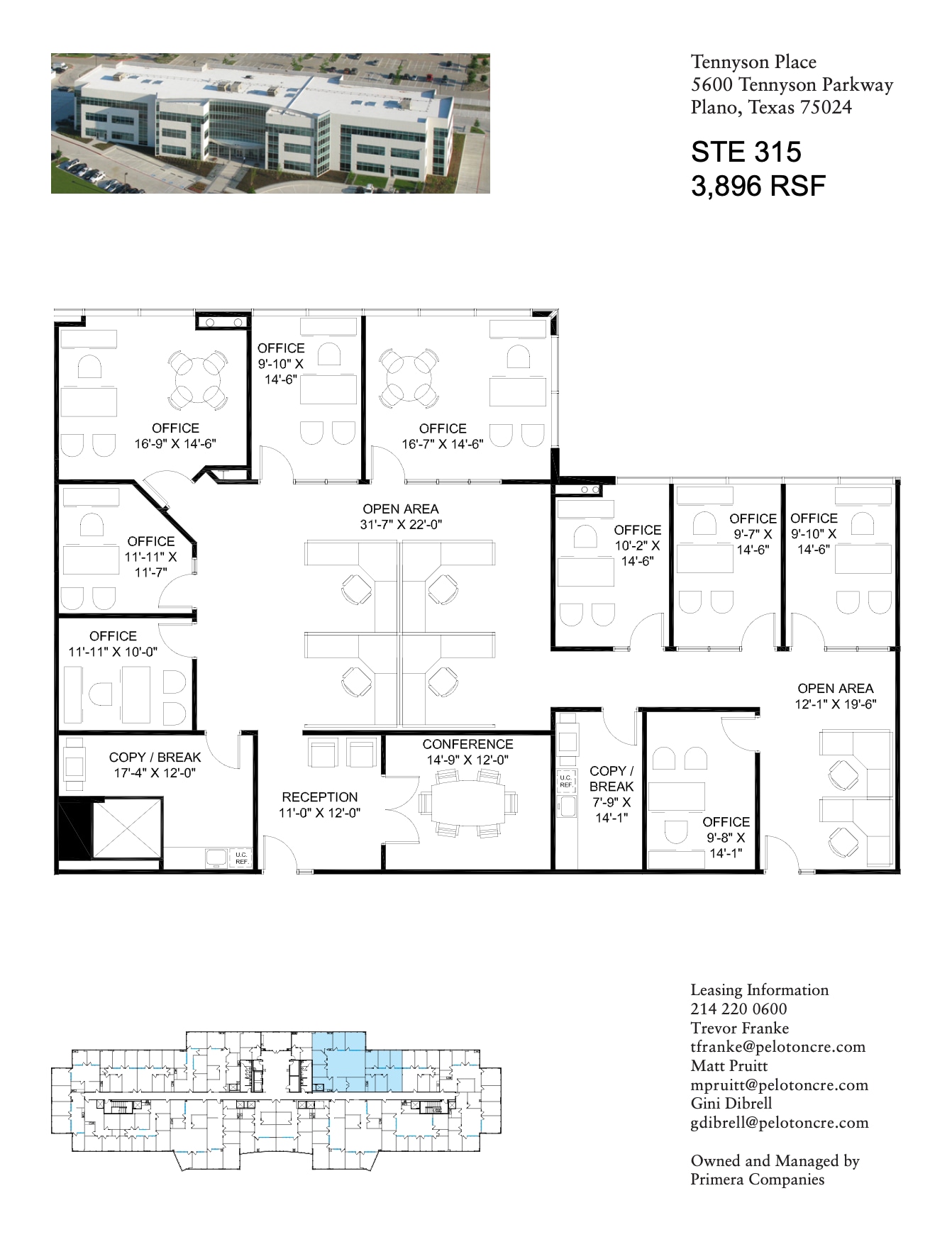5600 Tennyson Pkwy, Plano, TX for lease Floor Plan- Image 1 of 1
