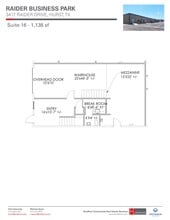 3425 Raider Dr, Hurst, TX à louer Plan de site- Image 1 de 1