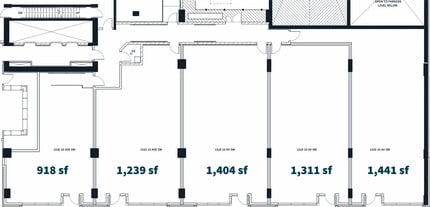 1538 10 Av SW, Calgary, AB à louer Plan d’étage- Image 1 de 1
