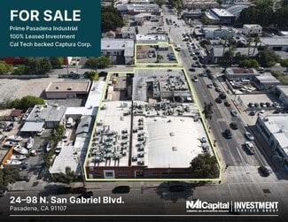 Plus de détails pour 100% Leased NNN Single-Tenant Industrial – à vendre, Pasadena, CA