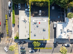 11908-11910 Ventura Blvd, Studio City, CA - aerial  map view - Image1