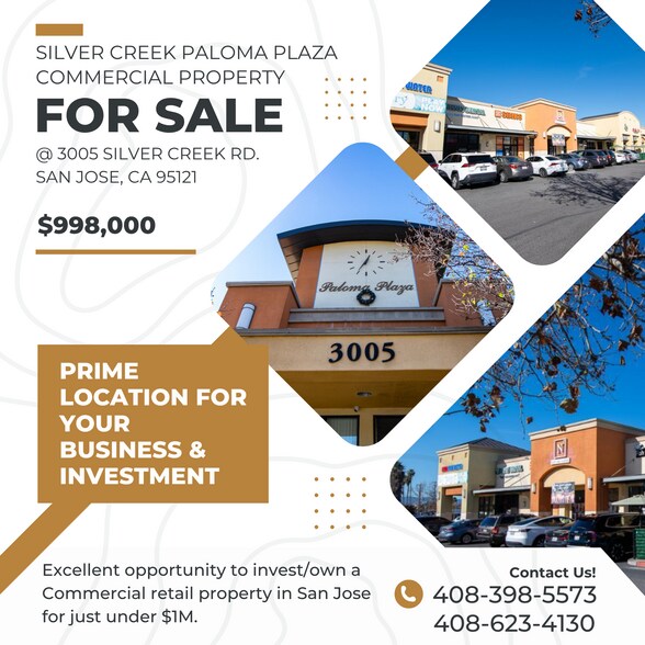 3005 Silver Creek Rd, San Jose, CA à vendre - Photo du bâtiment - Image 2 de 30