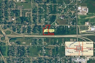 318 N 25th St, Saginaw, MI - AERIAL  map view
