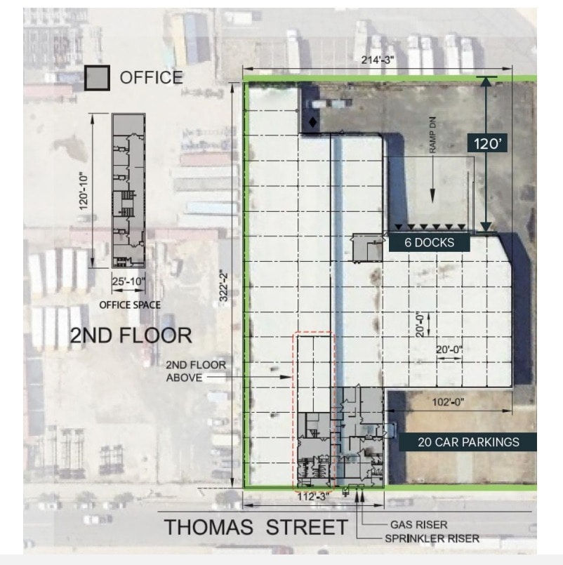 328 Thomas St, Newark, NJ for lease Floor Plan- Image 1 of 1