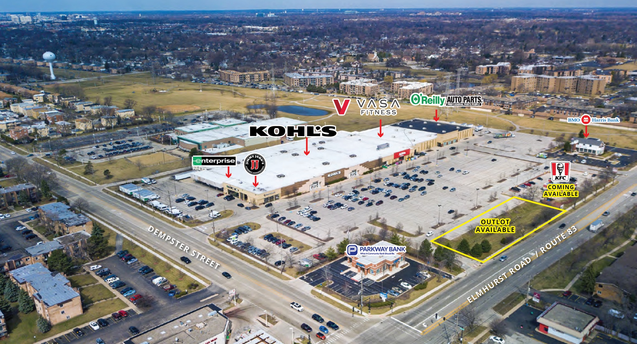 1500 S Elmhurst Rd, Mount Prospect, IL for lease Building Photo- Image 1 of 9