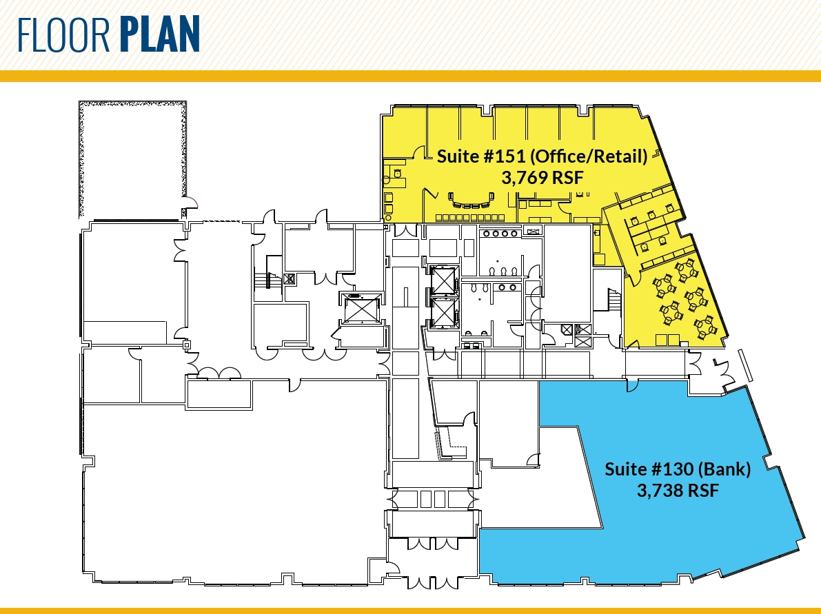 800 W Baltimore St, Baltimore, MD à louer Plan d’étage- Image 1 de 2