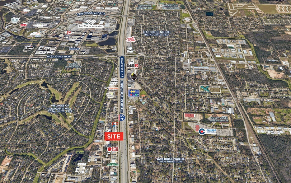 26419 I-45, Spring, TX for sale - Aerial - Image 3 of 3