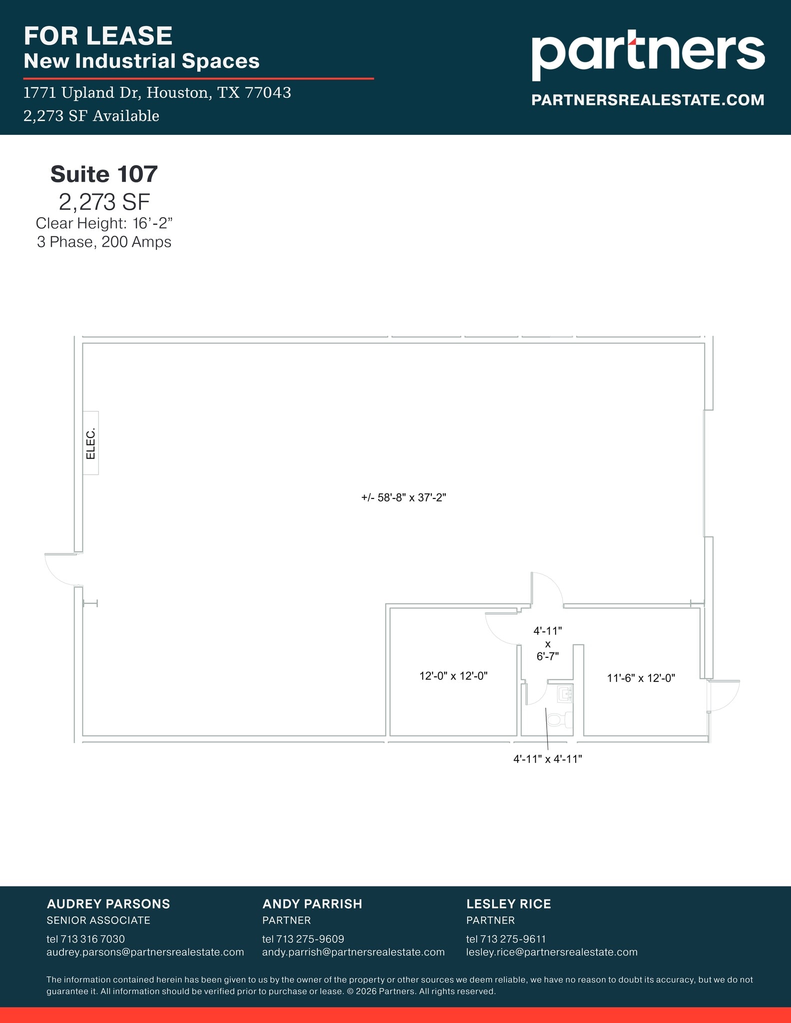 1771 Upland Dr, Houston, TX à louer Plan de site- Image 1 de 1