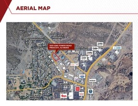 3251 Tower Rd, Prescott, AZ for lease Map- Image 2 of 3