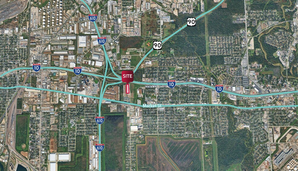9990 E I-10 Fwy, Houston, TX à louer - Aérien - Image 3 de 13