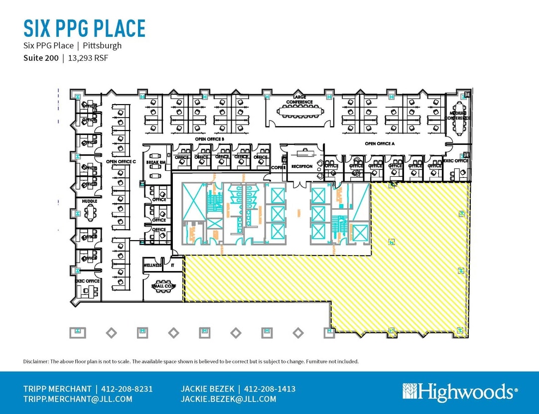 1 PPG Pl, Pittsburgh, PA for lease Floor Plan- Image 1 of 1