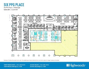 1 PPG Pl, Pittsburgh, PA for lease Floor Plan- Image 1 of 1