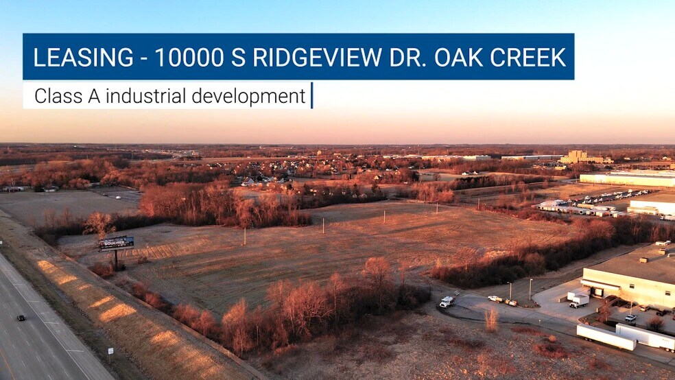 10000 S Ridgeview Dr, Oak Creek, WI à louer - Vidéo sur l’inscription commerciale - Image 3 de 7