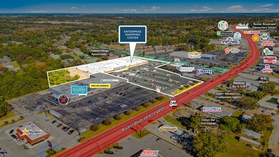913 Rucker Blvd, Enterprise, AL - Aerial  map view